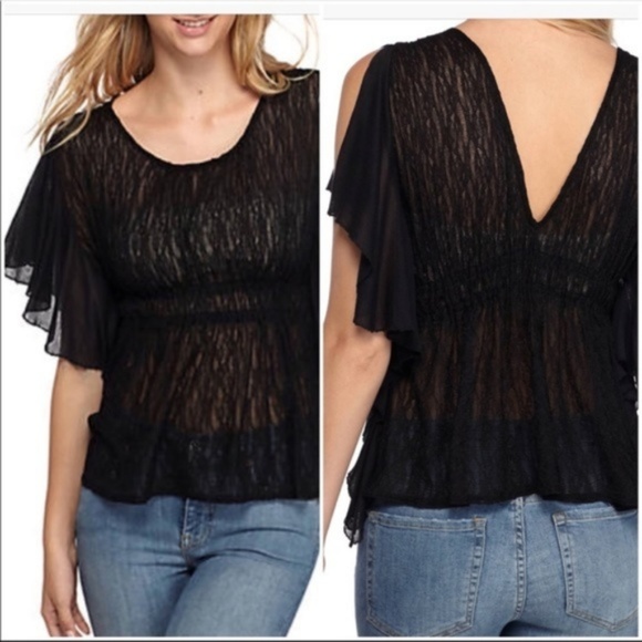 Free People Tops - NEW Free People Lace Sheer